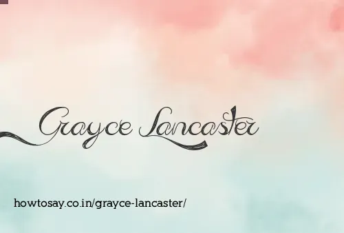 Grayce Lancaster