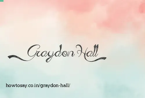 Graydon Hall