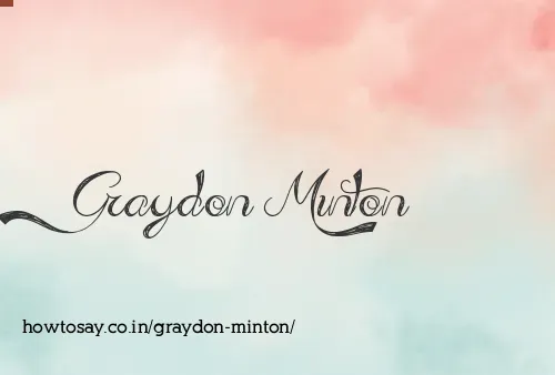 Graydon Minton