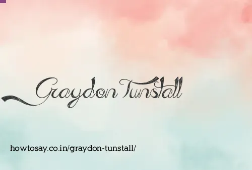 Graydon Tunstall