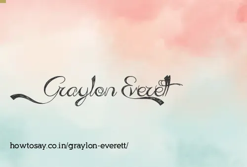 Graylon Everett