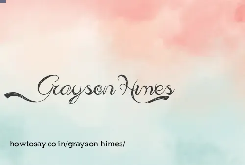 Grayson Himes