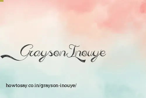 Grayson Inouye