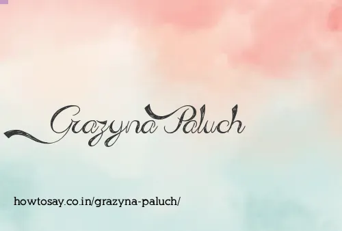 Grazyna Paluch