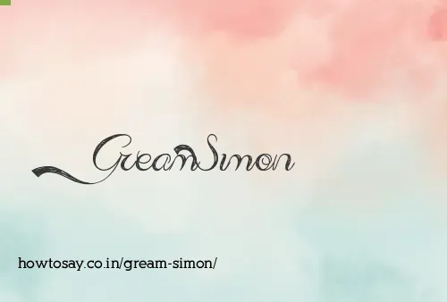 Gream Simon
