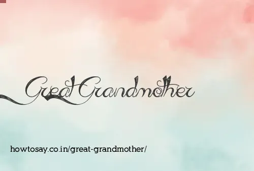 Great Grandmother