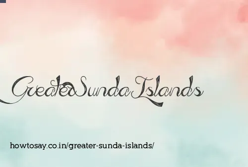 Greater Sunda Islands