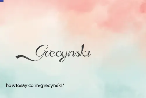 Grecynski