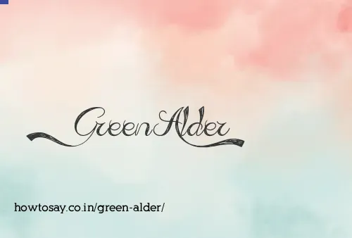 Green Alder