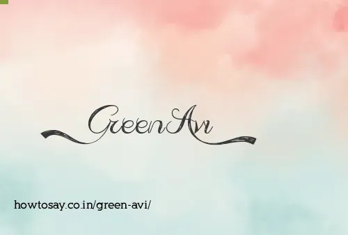 Green Avi