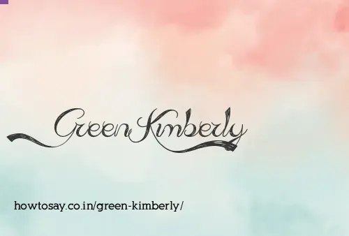 Green Kimberly