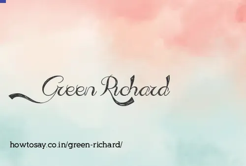 Green Richard