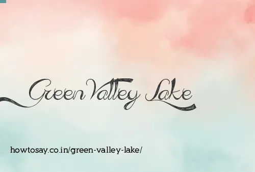 Green Valley Lake