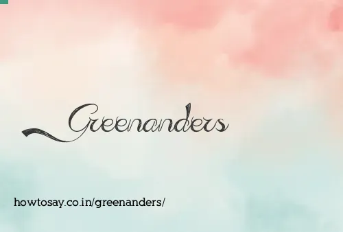Greenanders