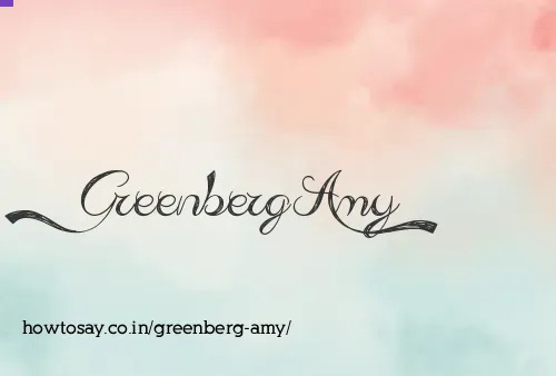 Greenberg Amy