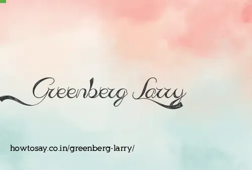 Greenberg Larry