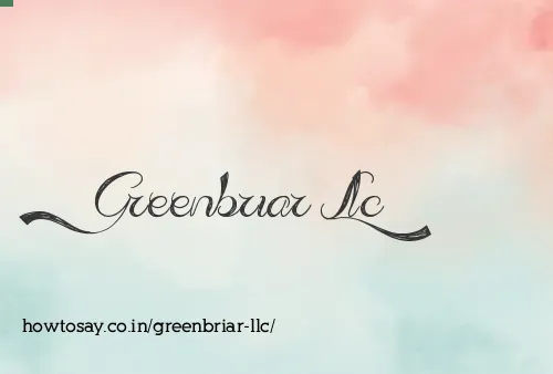 Greenbriar Llc