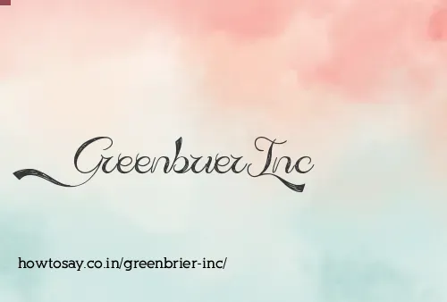 Greenbrier Inc