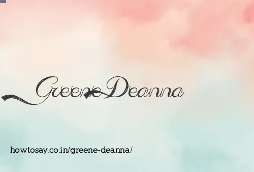 Greene Deanna