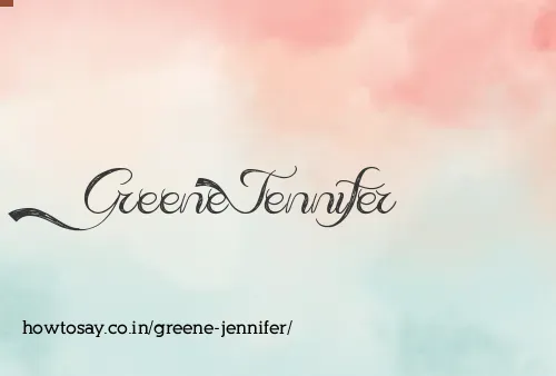 Greene Jennifer