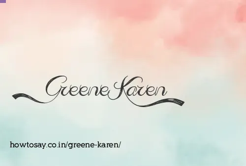 Greene Karen