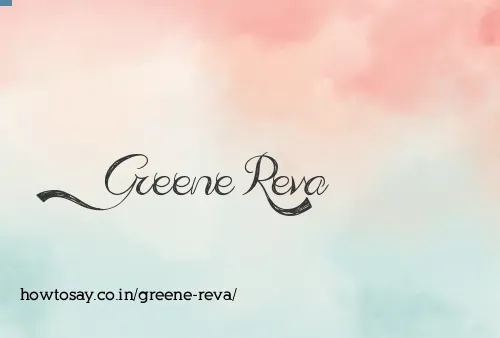 Greene Reva