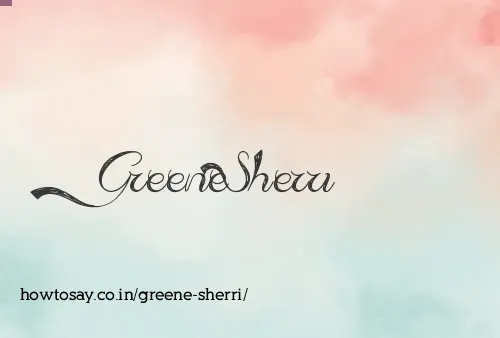 Greene Sherri