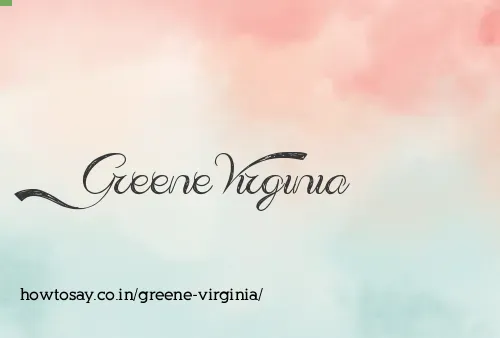 Greene Virginia