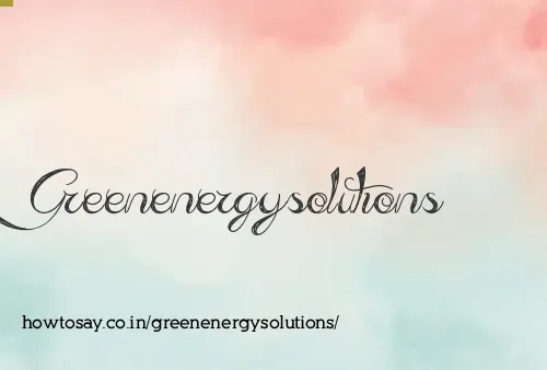 Greenenergysolutions