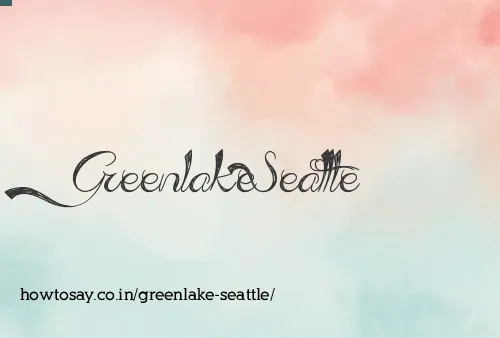 Greenlake Seattle