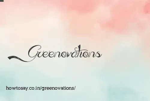 Greenovations