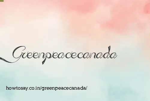 Greenpeacecanada