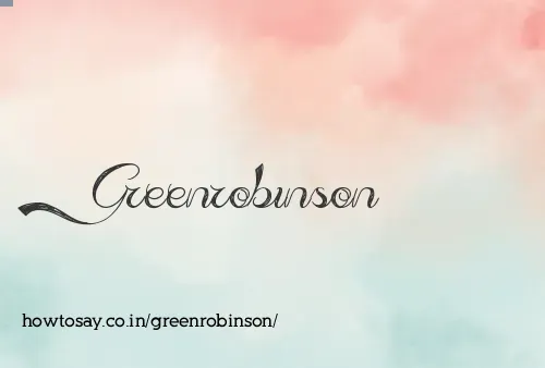 Greenrobinson