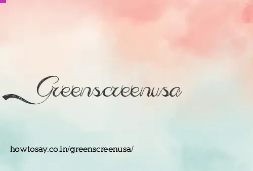 Greenscreenusa