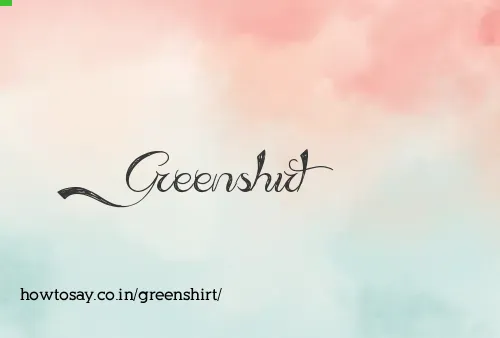 Greenshirt