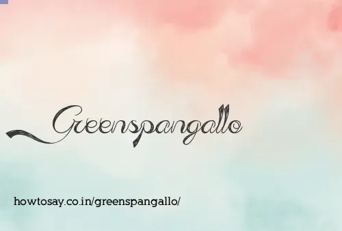 Greenspangallo