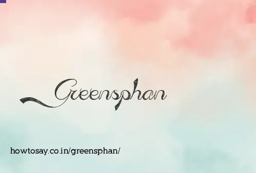 Greensphan