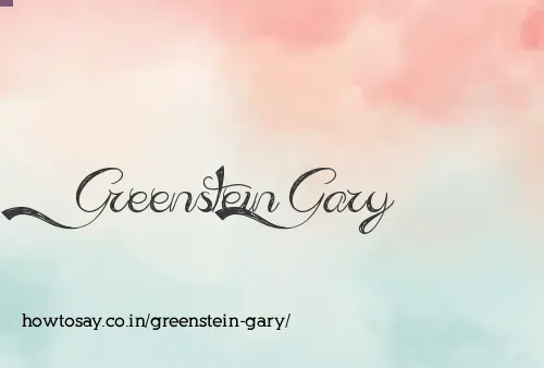 Greenstein Gary