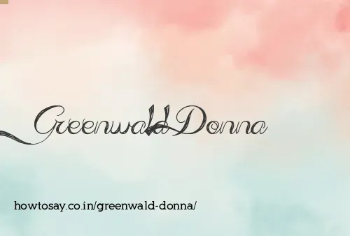 Greenwald Donna