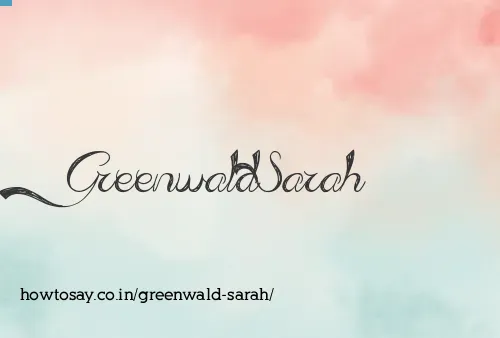 Greenwald Sarah
