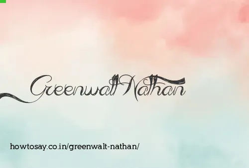 Greenwalt Nathan