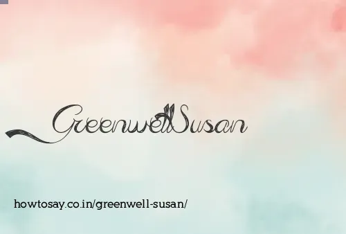 Greenwell Susan