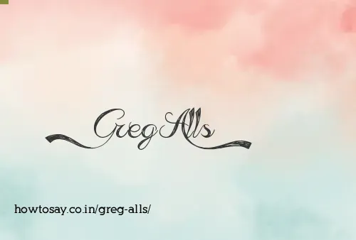 Greg Alls