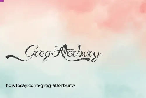 Greg Atterbury