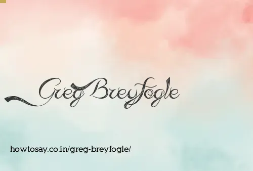 Greg Breyfogle