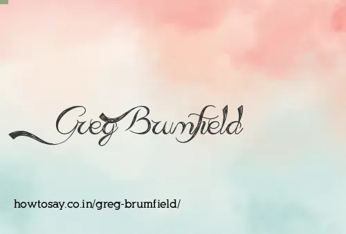 Greg Brumfield