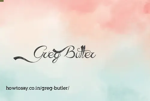 Greg Butler