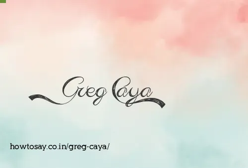 Greg Caya