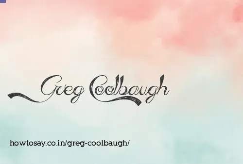 Greg Coolbaugh