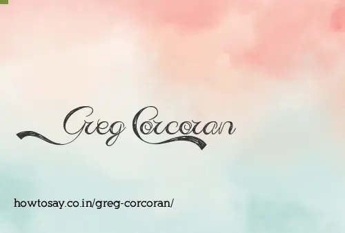 Greg Corcoran